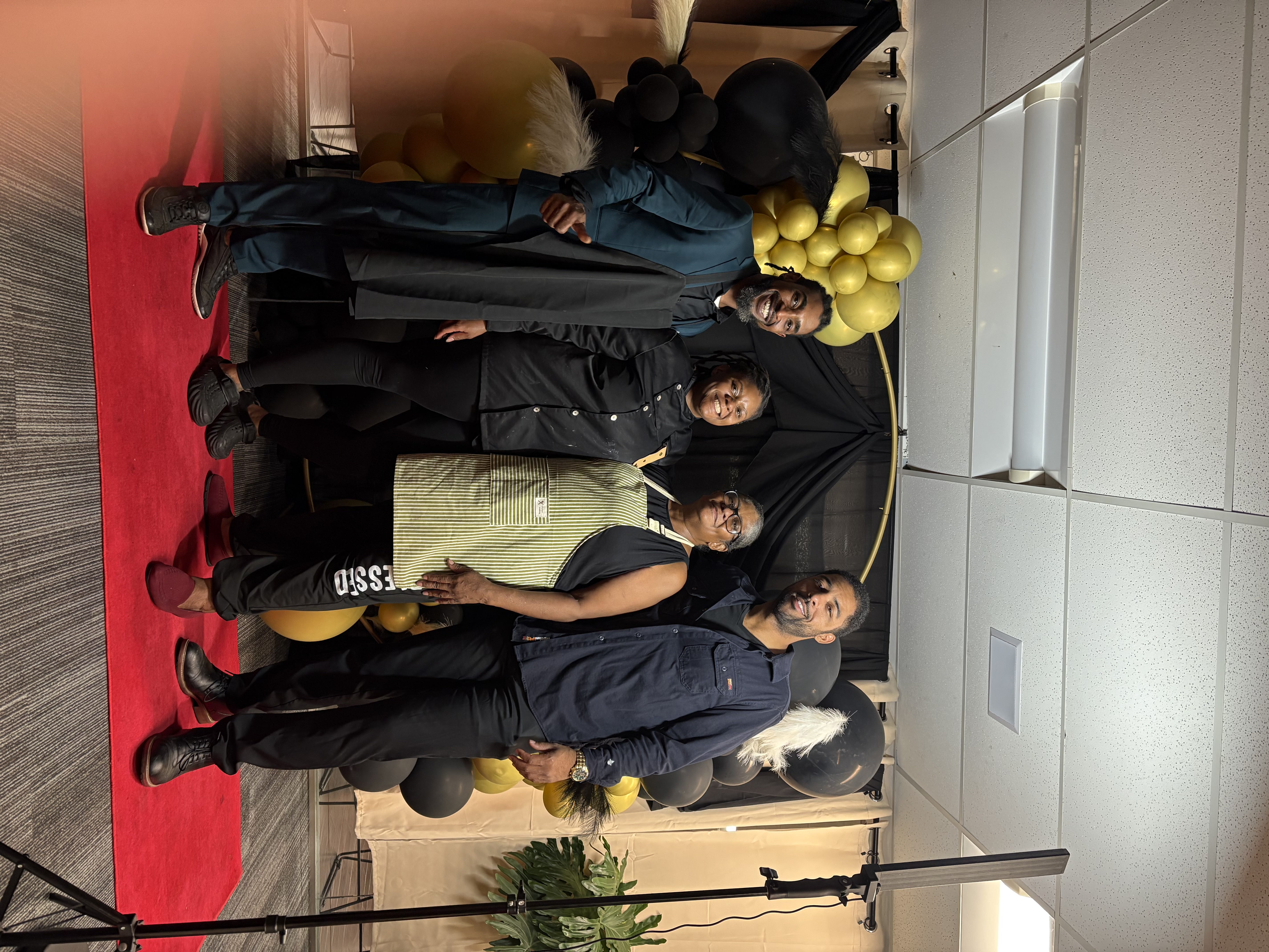 Chef Leilah and Brown Rice Consortium catering team Denver